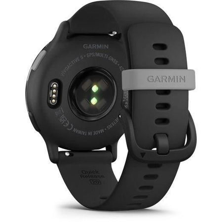 Orologio GPS connesso - GARMIN - Vivoactive 5 - WiFi - 30,4 mm (1,2) - Grigio con cinturino nero
