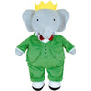 Peluche - JEMINI - Peluche Elefante Babar +/- 40 cm - Morbido peluche - Ideale per creare storie e decorare la cameretta!