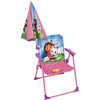 Arredamento da giardino - FUN HOUSE - Sedia pieghevole Gabby and the Magic House H.53 x L.38,5 x P.37,5 cm con parasole 65 cm