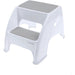 Scaletta - DREAMBABY - Bambino & Me 2 Up - Antiscivolo e strutturato - Fino a 145 kg per piccoli e adulti - Grigio