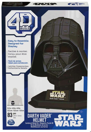 CASCO SPIN MASTER DARTH VADER Star Wars 4D Build