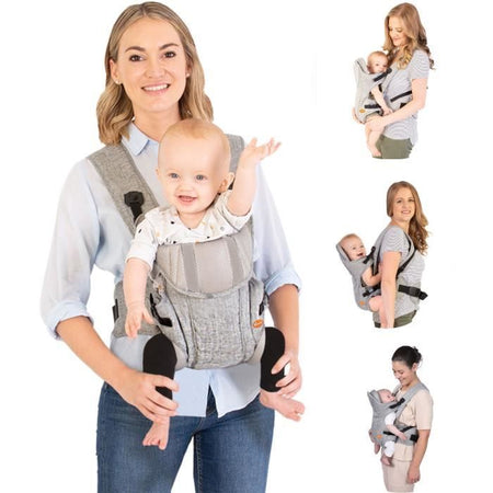 Dreambaby Marsupio Oxford 3-1 regolabile per neonati e bambini fino a 15 kg - Adatto a tutte le taglie