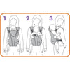 Dreambaby Marsupio Oxford 3-1 regolabile per neonati e bambini fino a 15 kg - Adatto a tutte le taglie