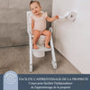 Riduttore WC - DREAMBABY - STEP-UP - Sedile vasino - 2 livelli regolabili - Grigio