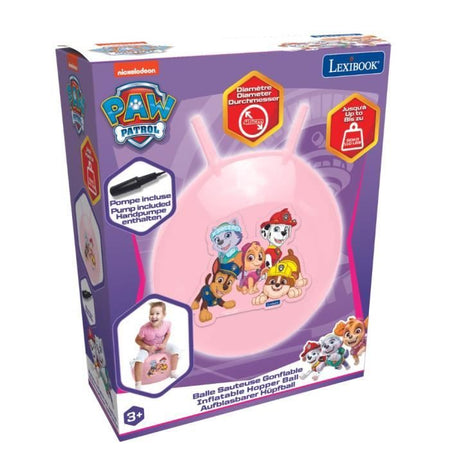PAW Patrol - Palla da salto gonfiabile - Rosa - 45 cm - Lexibook