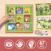 Gioco didattico - Lisciani - 92772 - Montessori - 3D - 50 forme autocorrettive