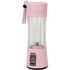 Frullatore portatile - JOCCA - SWEET - 380 ml - 2000 mAh - Con cavo USB - Rosa