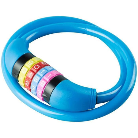 Lucchetto per bici per bambini - BURG WACHTER - 210 C 65 KIDS - Colore, codice, 65 cm, acciaio 10 mm