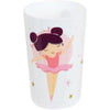 Set stoviglie ballerina - FUN HOUSE - 006364 - Vetro, piatto fondo, piatto piano, posate, bottiglia e scatola snack