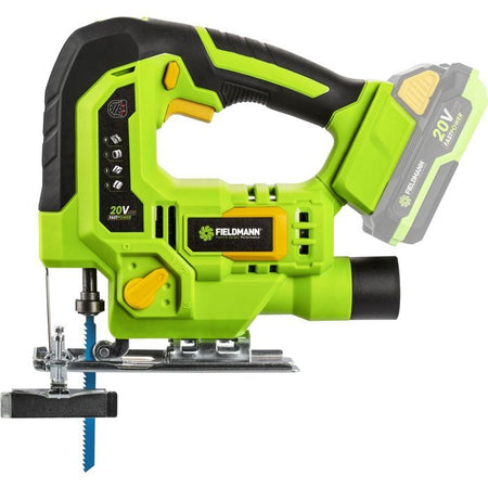 Seghetto alternativo a batteria - FIELDMANN - 20V - 4 angoli di taglio - Batteria e caricabatteria non inclusi
