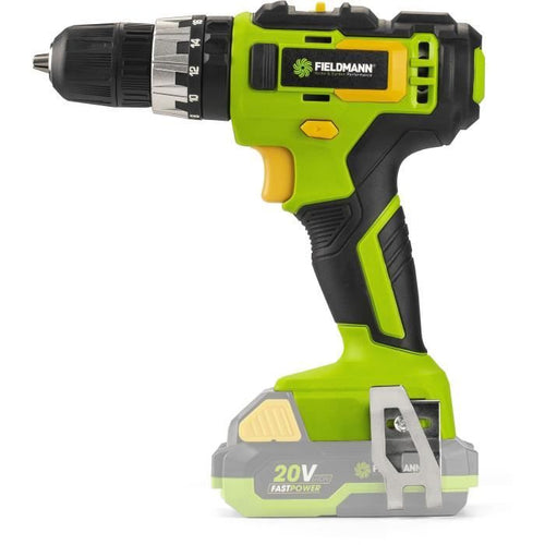Trapano a percussione a batteria - FIELDMANN - 20V - 35 Nm - Batteria e caricabatteria non inclusi