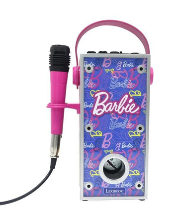 Potente altoparlante Bluetooth illuminato di Barbie con microfono