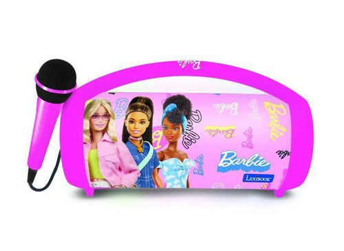 Altoparlante Bluetooth wireless illuminato con microfono Barbie
