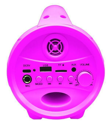 Altoparlante Bluetooth wireless illuminato con microfono Barbie
