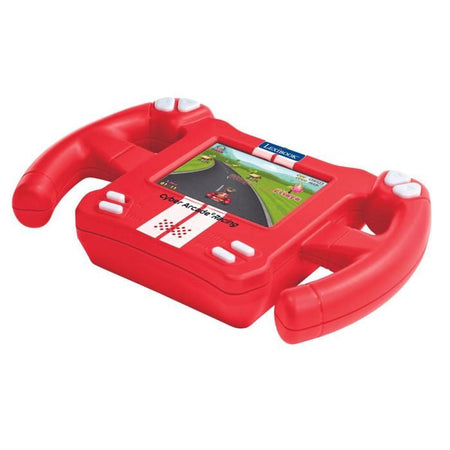 Console - LEXIBOOK - Volante - 30 giochi inclusi - Schermo LCD da 5 cm - Rilevamento del movimento