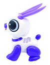 Power Rabbit Mini - Coniglio robot con effetti luminosi e sonori, controllo del battito delle mani, ripetizione