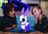 Power Rabbit Mini - Coniglio robot con effetti luminosi e sonori, controllo del battito delle mani, ripetizione