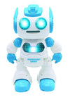 Robot programmabile Powerman Shoot con danza, musica, demo - Telecomando e dischi in schiuma inclusi.