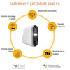 Telecamera di sorveglianza wireless da esterno con pannello solare Konyks Camini Air 2 Solar