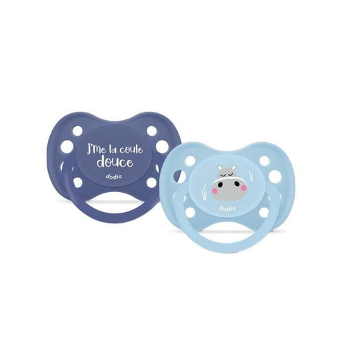 Ciucci anatomici Duo - DODIE - EDL A102 - +6 mesi - Ippopotamo