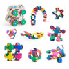 Tiny & Mighty CLIXO - GIPSY TOYS - Set di costruzioni magnetiche flessibili, resistenti e fantasiose - 9 pezzi - Dai 4 anni in su