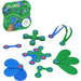 Set di costruzioni magnetiche - GIPSY TOYS - Itsy CLIXO - 18 pezzi - Blu/verde - Dai 4 anni in su