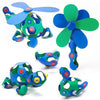 Set di costruzioni magnetiche - GIPSY TOYS - Crew Pack CLIXO - 30 pezzi - Flessibile - Durevole
