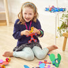 Set di costruzioni magnetiche - GIPSY TOYS - Rainbow Pack CLIXO - 42 pezzi - Dai 4 anni - Ecologico