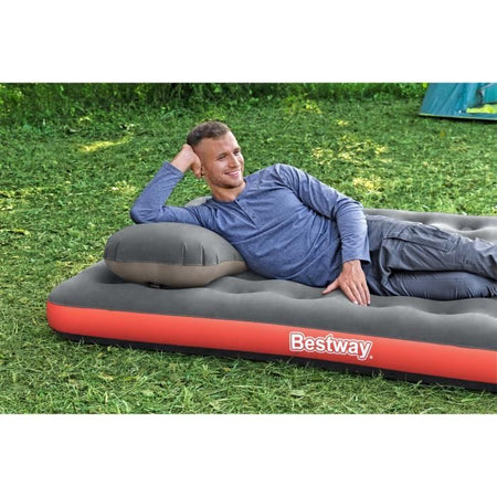 Materasso matrimoniale Bestway Roll & Relax 203x183x22 cm Gonfiabile e Campeggio 67703