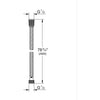 Flessibile doccia - GROHE - VitalioFlex Metal - 2 m - Cromo - Antipiega