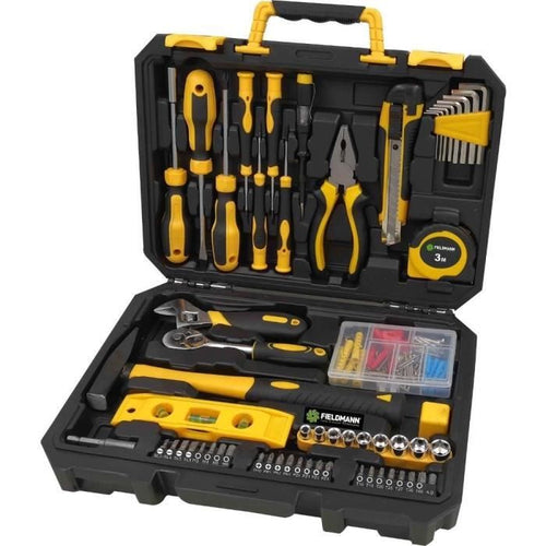Set di utensili - Fieldmann - FDG 5013-138R - 138 pezzi - Valigetta in plastica - Utensili multiuso