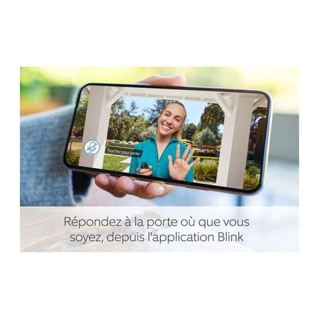 Kit campanello video Blink BIANCO