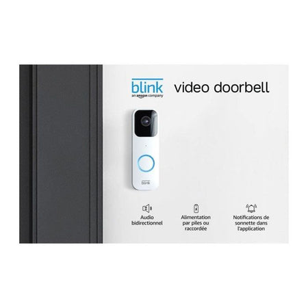 Kit campanello video Blink BIANCO