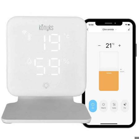 Termostato Wi-Fi per pompe di calore e condizionatori d'aria