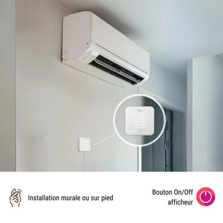 Termostato Wi-Fi per pompe di calore e condizionatori d'aria
