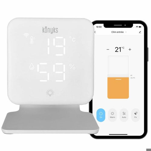 Termostato Wi-Fi per pompe di calore e condizionatori d'aria