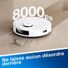 Aspirapolvere robot ECOVACS DEEBOT N20 PLUS, tecnologia PureCyclone con contenitore per la polvere senza materiali di consumo, 8000Pa