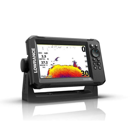 Combo Fishfinder GPS - LOWRANCE - Eagle 7 - Trasduttore 50/200 HDI - Schermo IPS - FishReveal