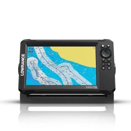 Ecoscandaglio GPS combinato - LOWRANCE - Eagle 9 - Sonda HDI - Schermo IPS - Resistenza IPX7