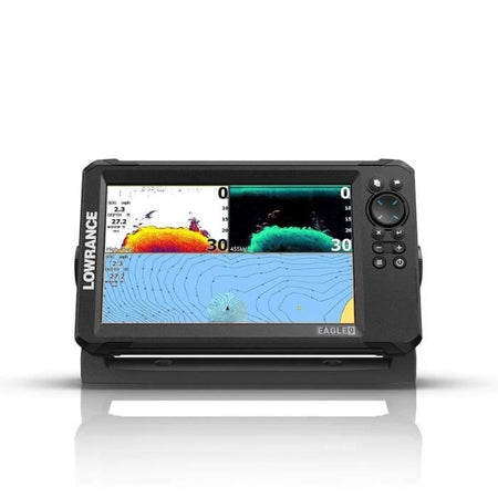 Ecoscandaglio GPS combinato - LOWRANCE - Eagle 9 - Sonda HDI - Schermo IPS - Resistenza IPX7