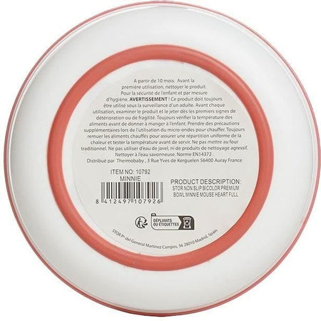 SCATOLA PASTO 3 PEZZI MINNIE TAZZA/CIOTOLA/PIATTO - Set 3pz Non-Sl