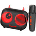 Kit Karaoke / Altoparlante Bluetooth e microfono wireless - Condizioni generali - DIABLO, Effetti vocali magici, Durata batteria 8 ore, Ricarica USB