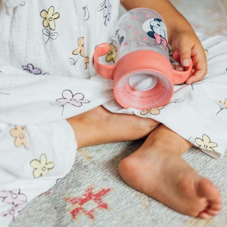 TAZZA PER L'APPRENDIMENTO A 360 GRADI - Tazza per l'apprendimento a 360 gradi con coperchio MINNIE