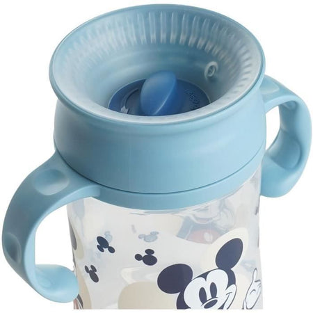 TAZZA PER L'APPRENDIMENTO A 360 GRADI - Tazza per l'apprendimento a 360 gradi con coperchio MICKEY