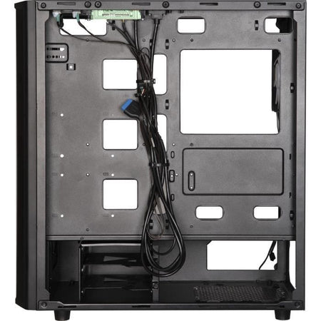 Case PC - BITFENIX - Sabre Mesh FRGB - Medium Tower - ATX - Nero - Frontale in vetro temperato e Mesh