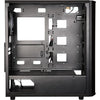 Case PC - BITFENIX - Sabre Mesh FRGB - Medium Tower - ATX - Nero - Frontale in vetro temperato e Mesh