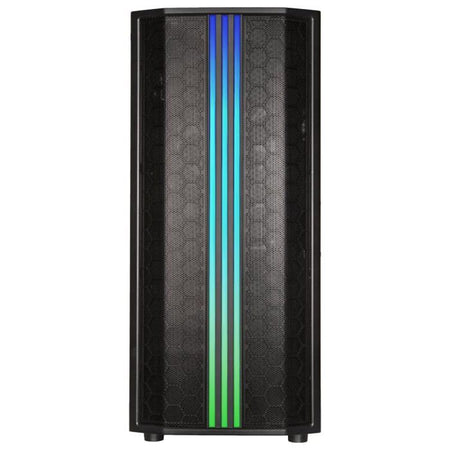 Case PC - BITFENIX - Sabre Mesh FRGB - Medium Tower - ATX - Nero - Frontale in vetro temperato e Mesh