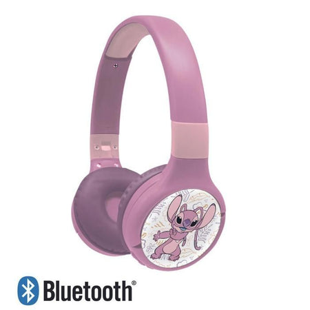Cuffie Angel 2 in 1 Bluetooth e cablate comode e pieghevoli per bambini con limitazione del suono