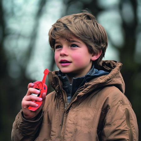 Walkie-talkie - LEXIBOOK - Spiderman 3D - Portata 200 m - Design ergonomico - 2 canali