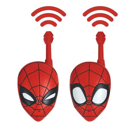 Walkie-talkie - LEXIBOOK - Spiderman 3D - Portata 200 m - Design ergonomico - 2 canali